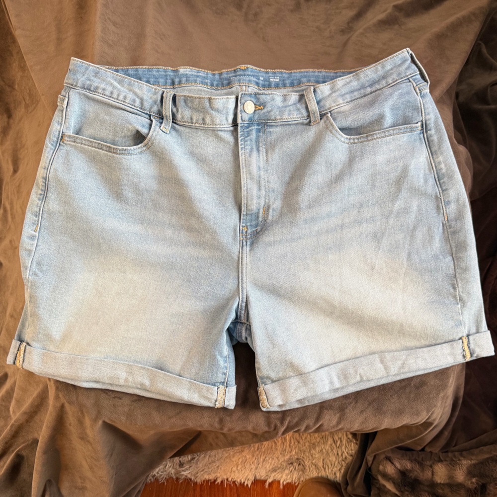 Old Navy Women's Light Blue Jean Shorts